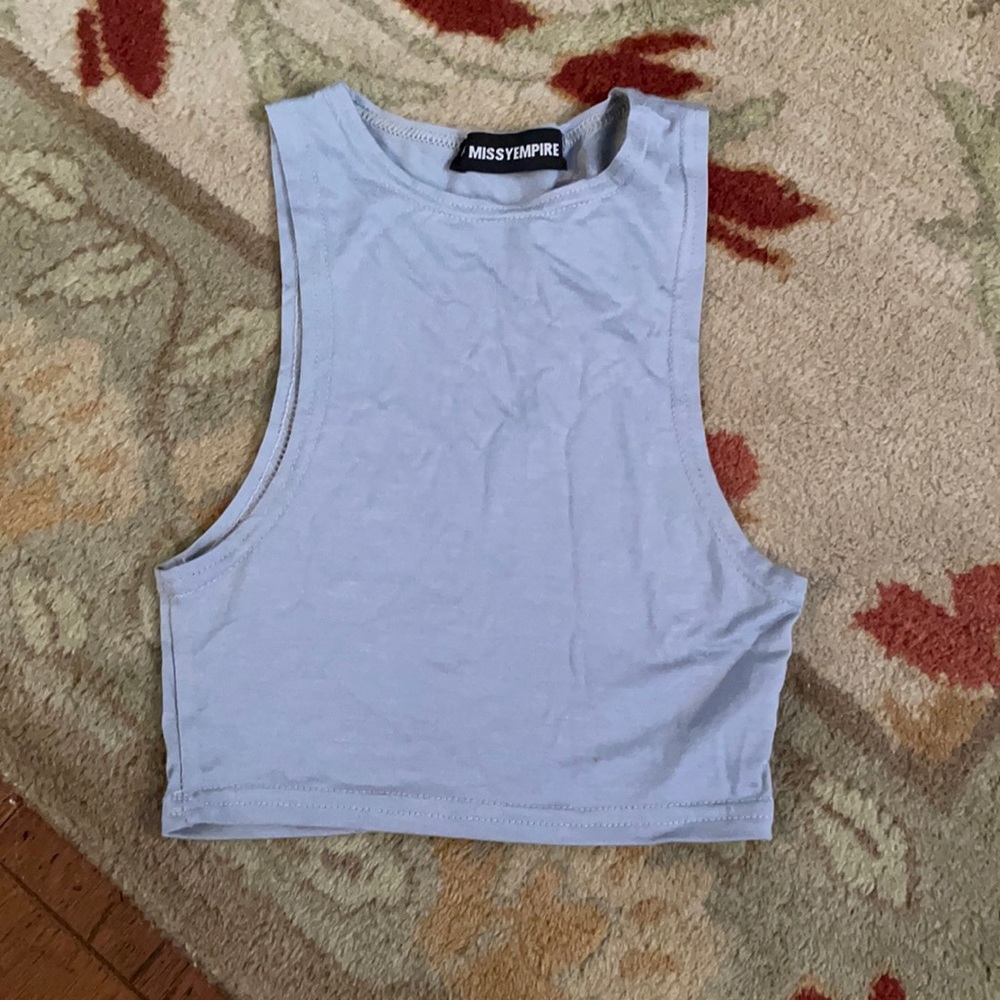 misy empire cropped tank
